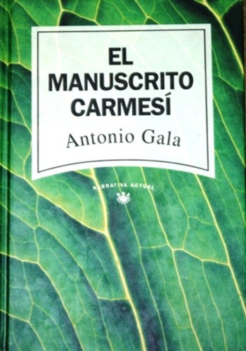 Portada de El manuscrito carmesí