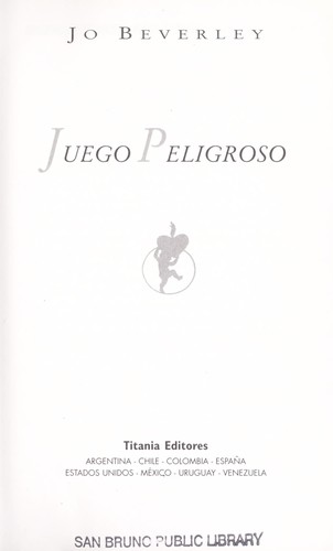 Portada de Juego peligroso
