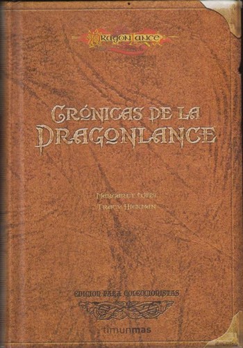 Portada de Crónicas de la Dragonlance