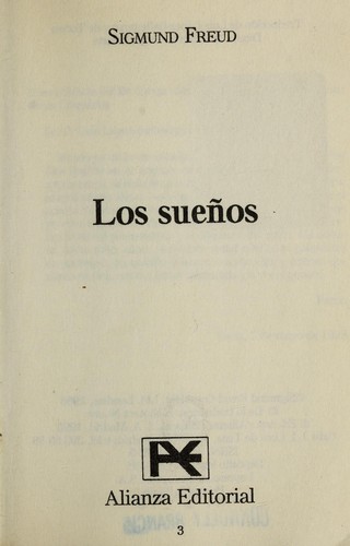 Portada de Los sueños