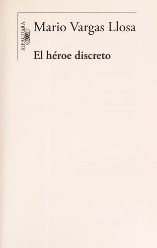 Portada de El héroe discreto