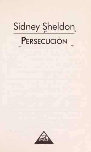Portada de Persecución