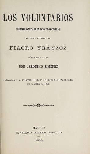 Portada de Los voluntarios