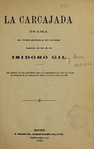 Portada de La carcajada