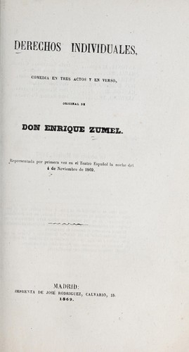 Portada de Derechos individuales