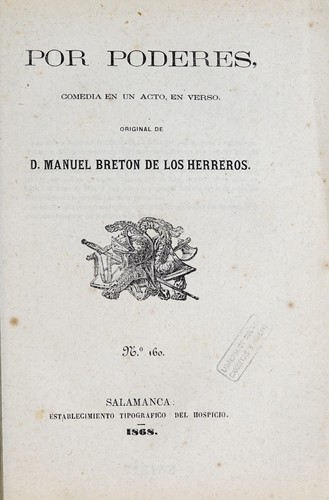 Portada de Por poderes