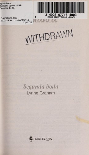 Portada de Segunda boda