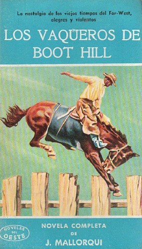 Portada de Los vaqueros de Boot Hill