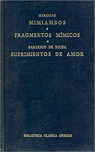 Portada de Mimiambos