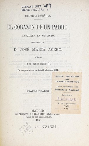 Portada de El corazón de un padre