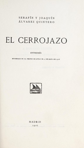 Portada de El cerrojazo