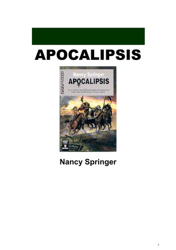 Portada de Apocalipsis
