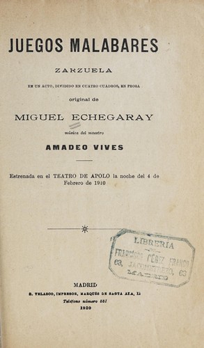 Portada de Juegos malabares