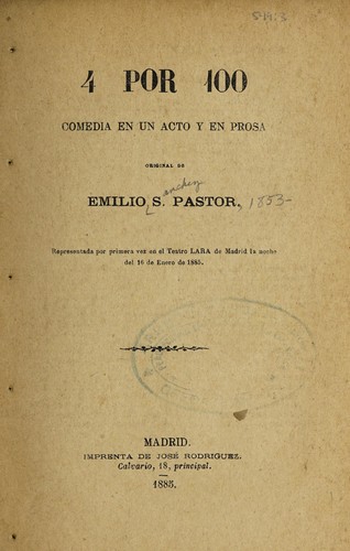 Portada de 4 por 100