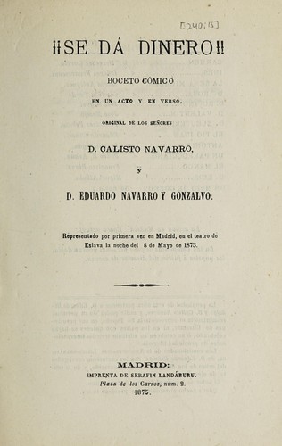 Portada de Se da dinero!