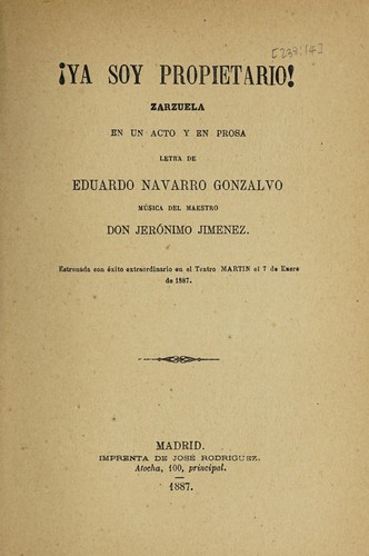 Portada de Ya soy propietario!