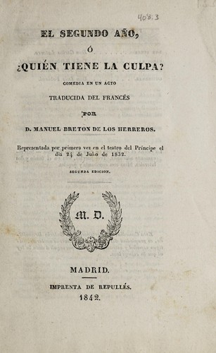 Portada de El segundo año