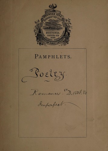 Portada de Romanceros