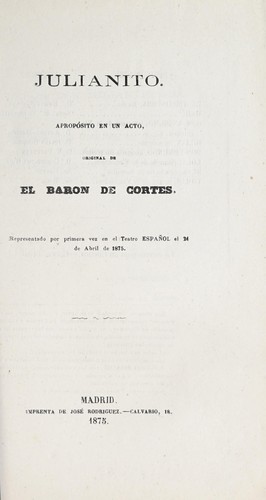 Portada de Julianito