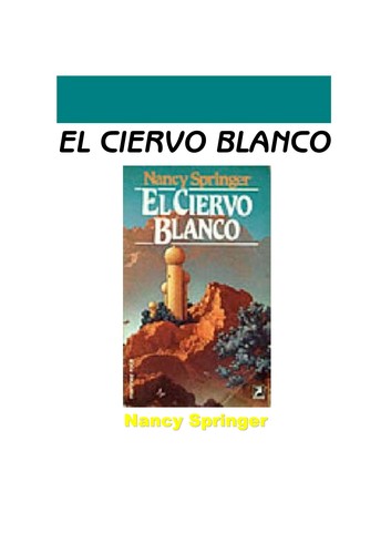 Portada de El Ciervo Blanco