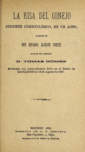Portada de La risa del conejo