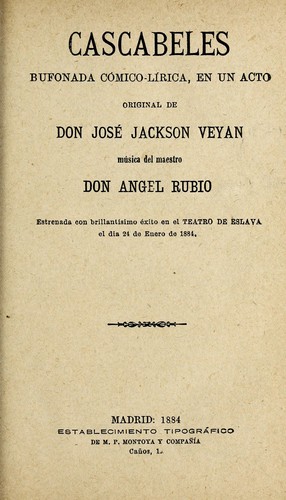 Portada de Cascabeles