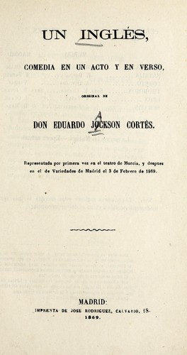 Portada de Un inglés