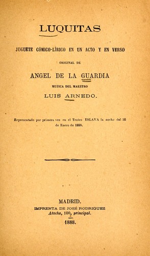 Portada de Luquitas