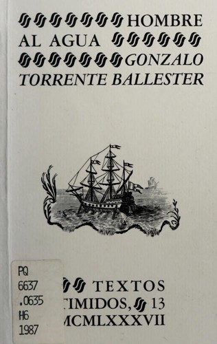 Portada de Hombre al agua
