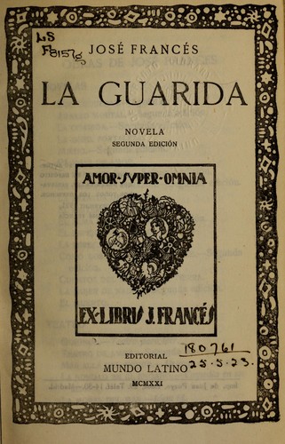 Portada de La Guarida