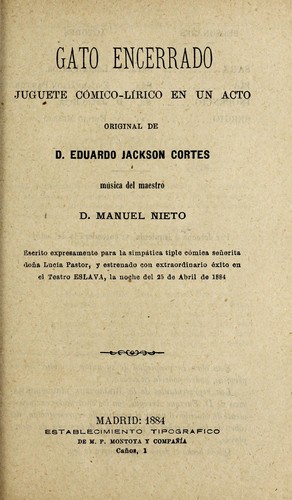 Portada de Gato encerrado