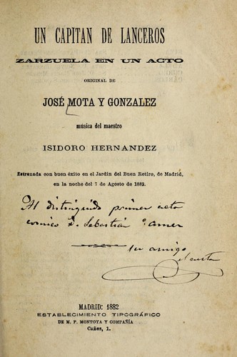 Portada de Un capitán de lanceros