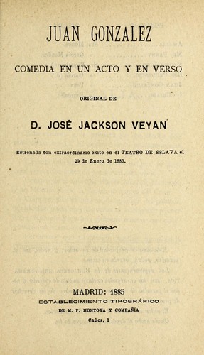 Portada de Juan González