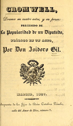 Portada de Cromwell