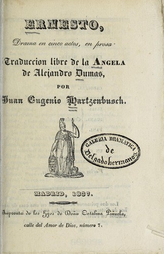 Portada de Ernesto