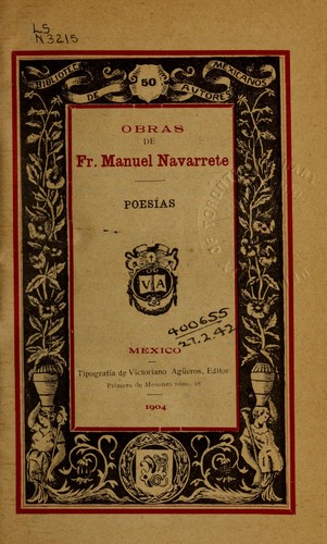 Portada de Poesías