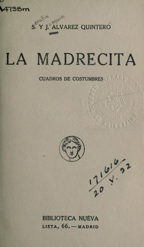 Portada de La madrecita