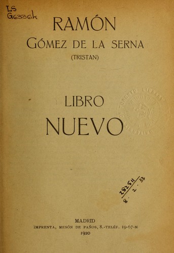 Portada de Libro nuevo