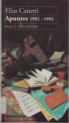 Portada de Apuntes 1992-1993