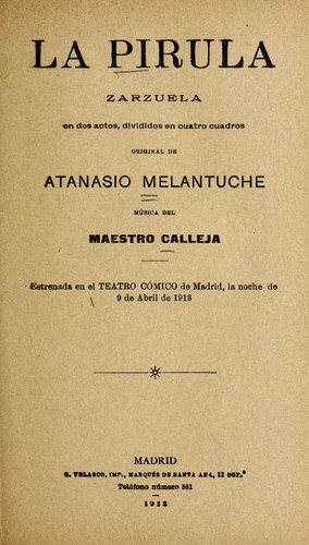 Portada de La Pirula