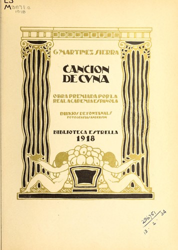Portada de Canción de cuna