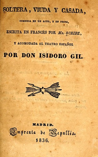 Portada de Soltera, viuda y casada