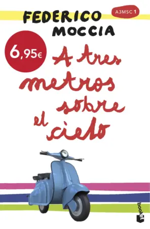Portada de A tres metros sobre el cielo