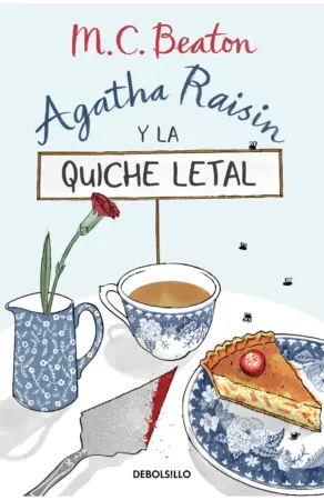 Portada de Agatha Raisin y la quiche letal