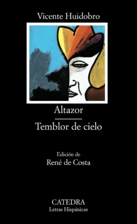 Portada de Altazor. Temblor de cielo