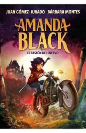 Portada de Amanda Black 7. El bastón del cuervo