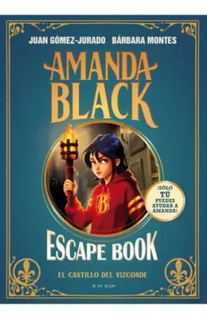 Portada de Amanda Black. Escape book: El castillo del Vizconde