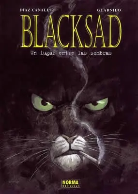 Portada de Blacksad 1. Un lugar entre las sombras