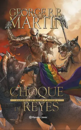 Portada de Choque de reyes. Novela gráfica 2