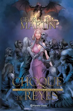 Portada de Choque de reyes. Novela gráfica 3
